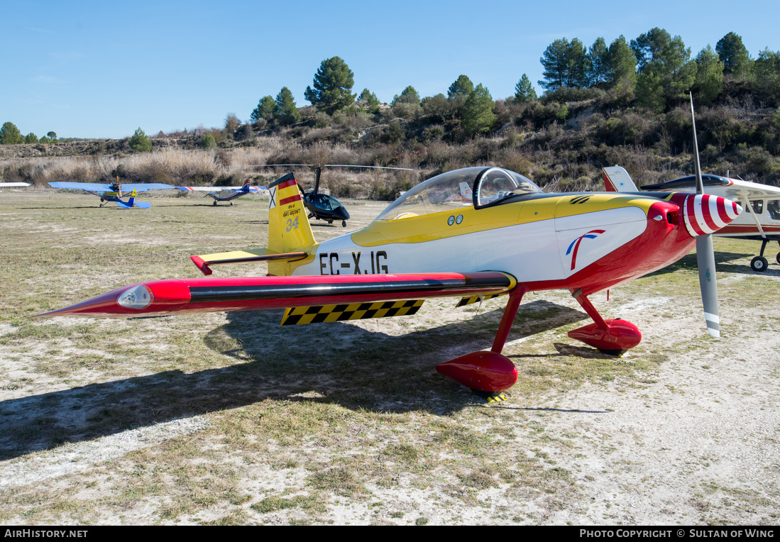 Aircraft Photo of EC-XJG | Van's RV-8 | AirHistory.net #125493