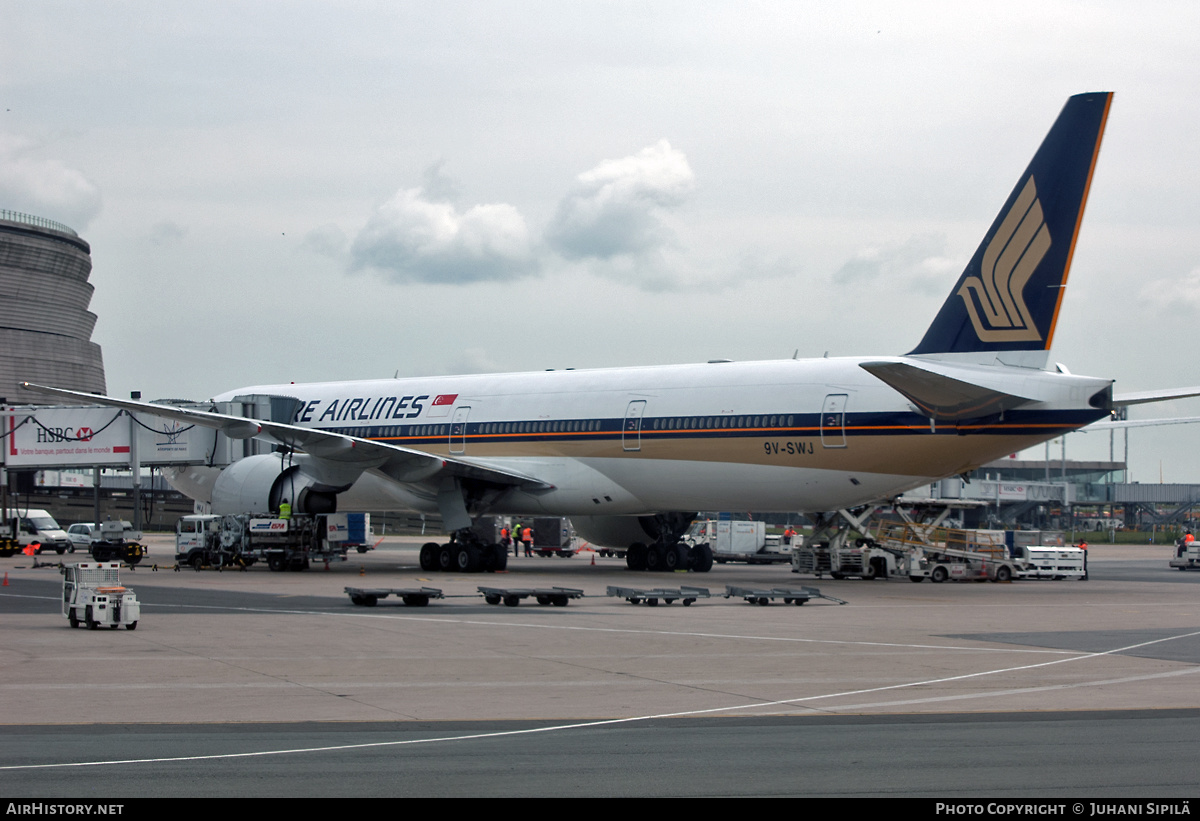 Aircraft Photo of 9V-SWJ | Boeing 777-312/ER | Singapore Airlines | AirHistory.net #125515