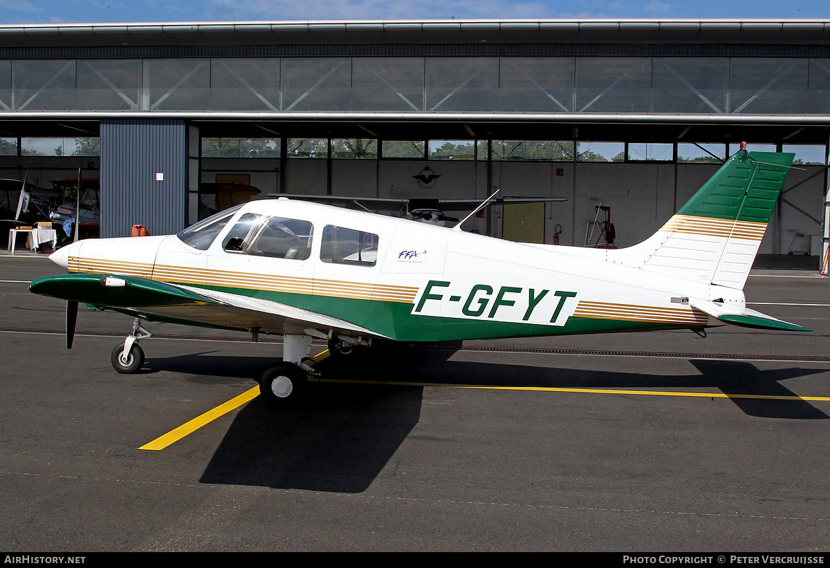 Aircraft Photo of F-GFYT | Piper PA-28-161 Cadet | FFA - Fédération Française Aéronautique | AirHistory.net #125523