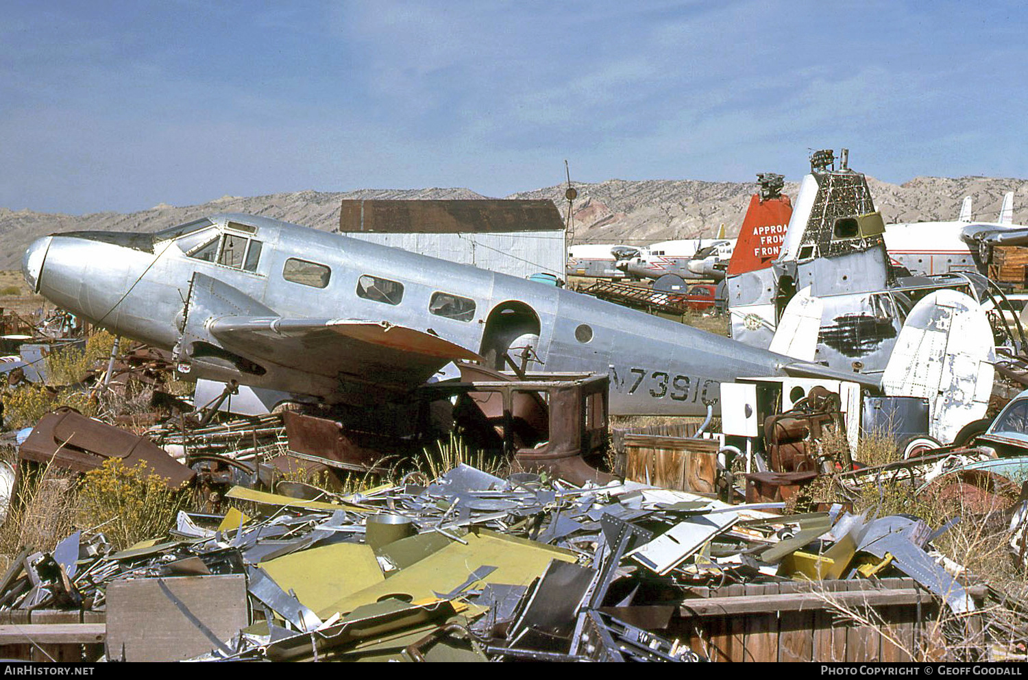 Aircraft Photo of N7391C | Beech C18S | AirHistory.net #125526