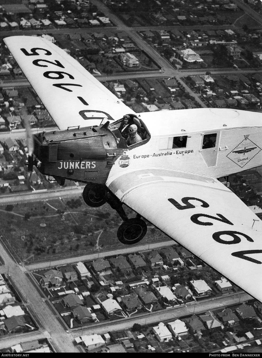 Aircraft Photo of D-1925 | Junkers W 33c | AirHistory.net #125528
