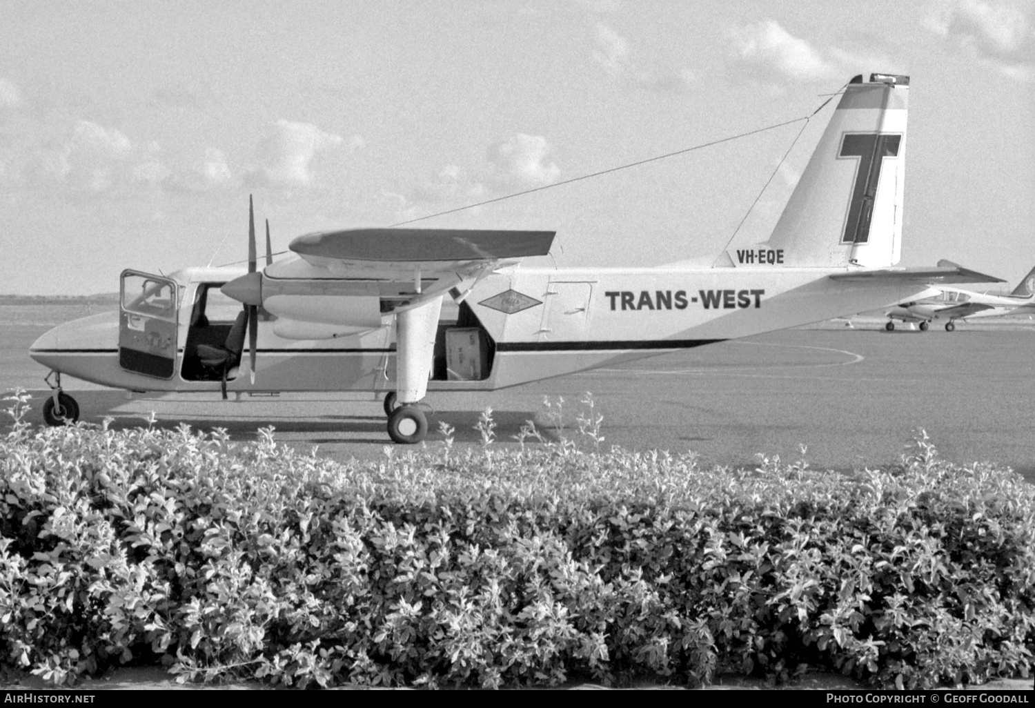 Aircraft Photo of VH-EQE | Britten-Norman BN-2A-26 Islander | Trans West Airlines | AirHistory.net #125542