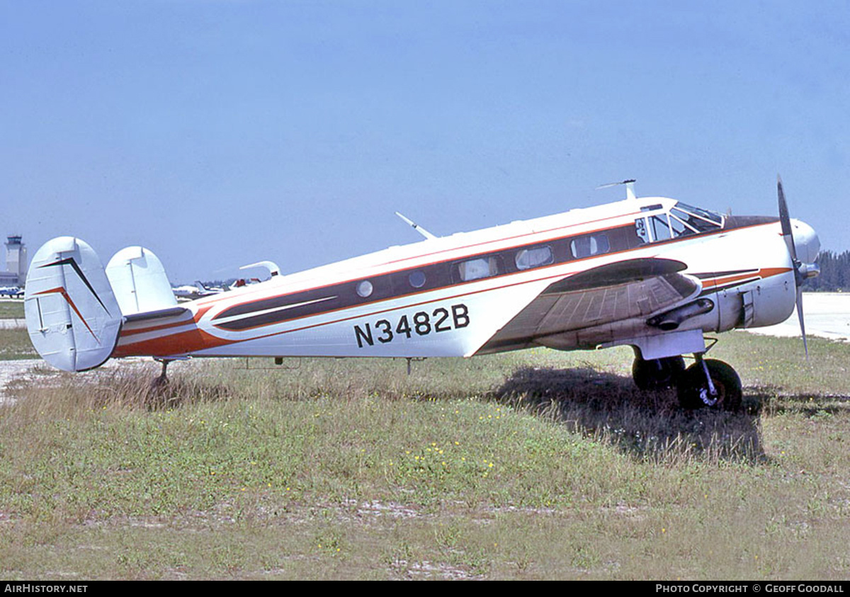 Aircraft Photo of N3482B | Beech D18S | AirHistory.net #125548
