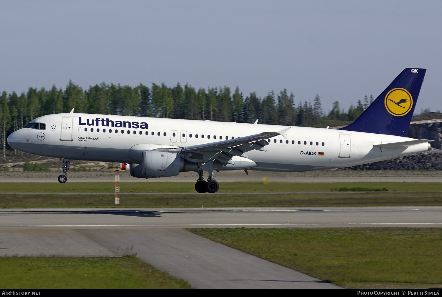 Aircraft Photo of D-AIQK | Airbus A320-211 | Lufthansa | AirHistory.net #125559