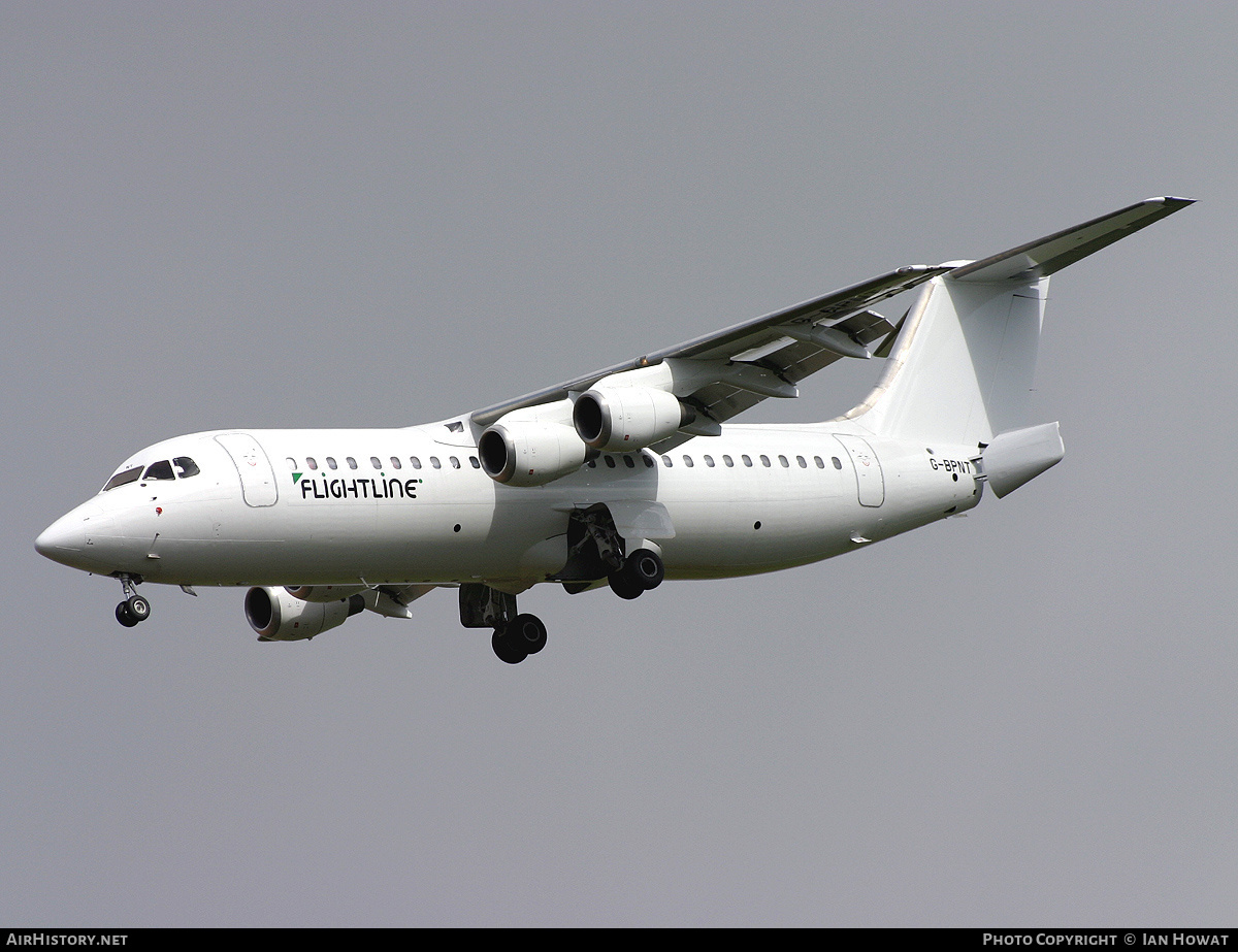 Aircraft Photo of G-BPNT | British Aerospace BAe-146-300 | Flightline | AirHistory.net #125567