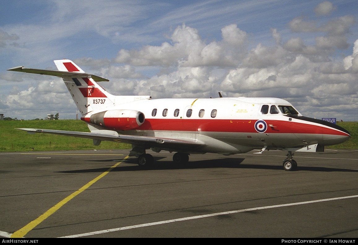 Aircraft Photo of XS737 | Hawker Siddeley HS-125-2 Dominie T1 | UK - Air Force | AirHistory.net #125568