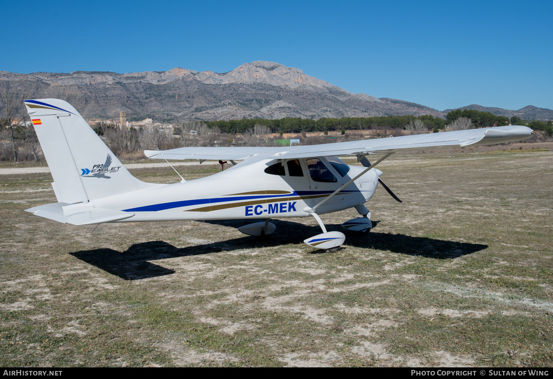 Aircraft Photo of EC-MEK | Tecnam P-92 Eaglet | AirHistory.net #125591