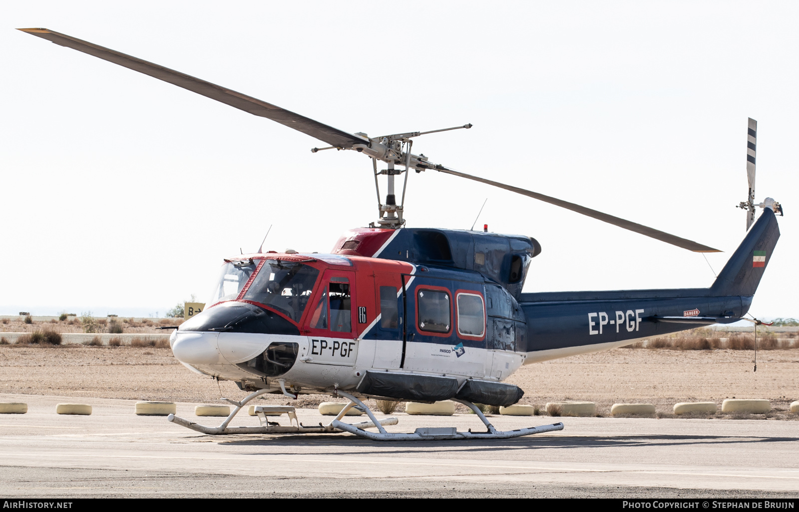 Aircraft Photo of EP-PGF | Bell 212 Twin Two-Twelve | PASCO - Persian Gulf Aviation Services | AirHistory.net #125598