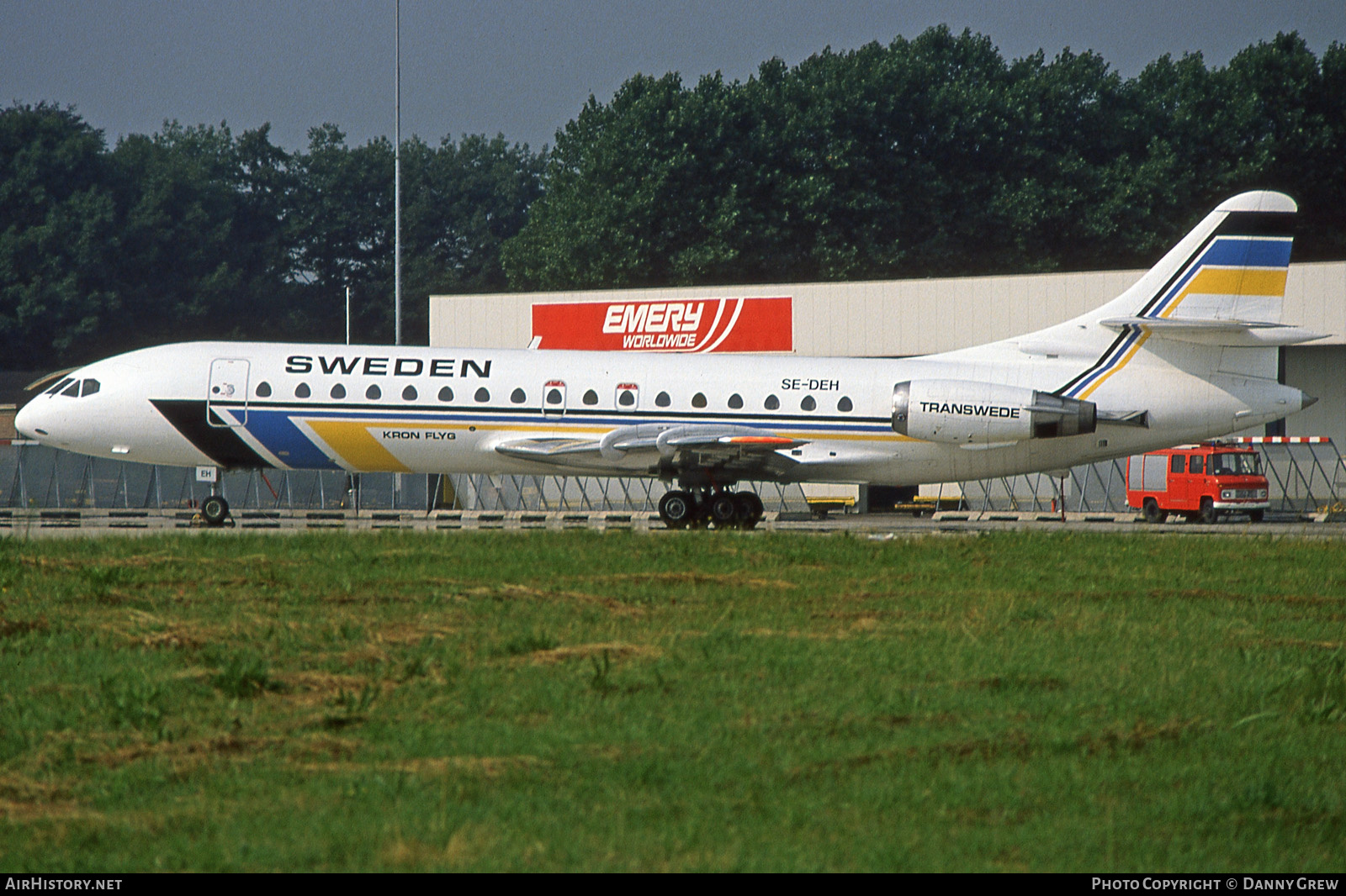 Aircraft Photo of SE-DEH | Sud SE-210 Caravelle 10B3 Super B | Kron Flyg | AirHistory.net #125603
