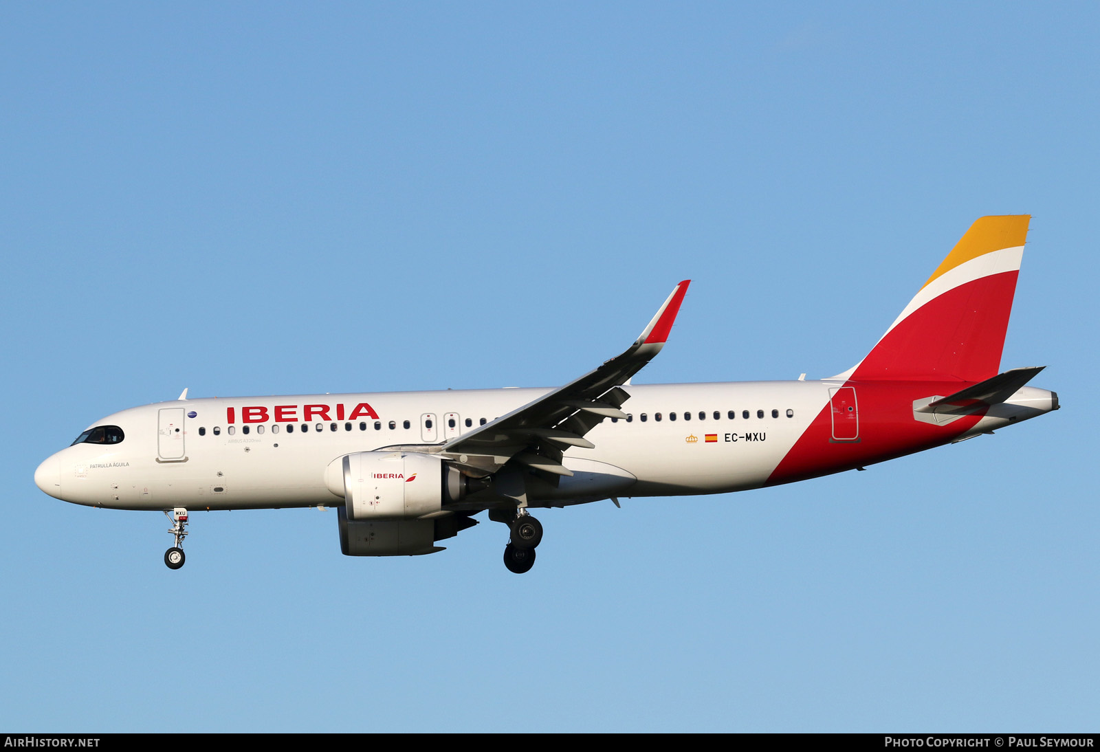 Aircraft Photo of EC-MXU | Airbus A320-251N | Iberia | AirHistory.net #125636