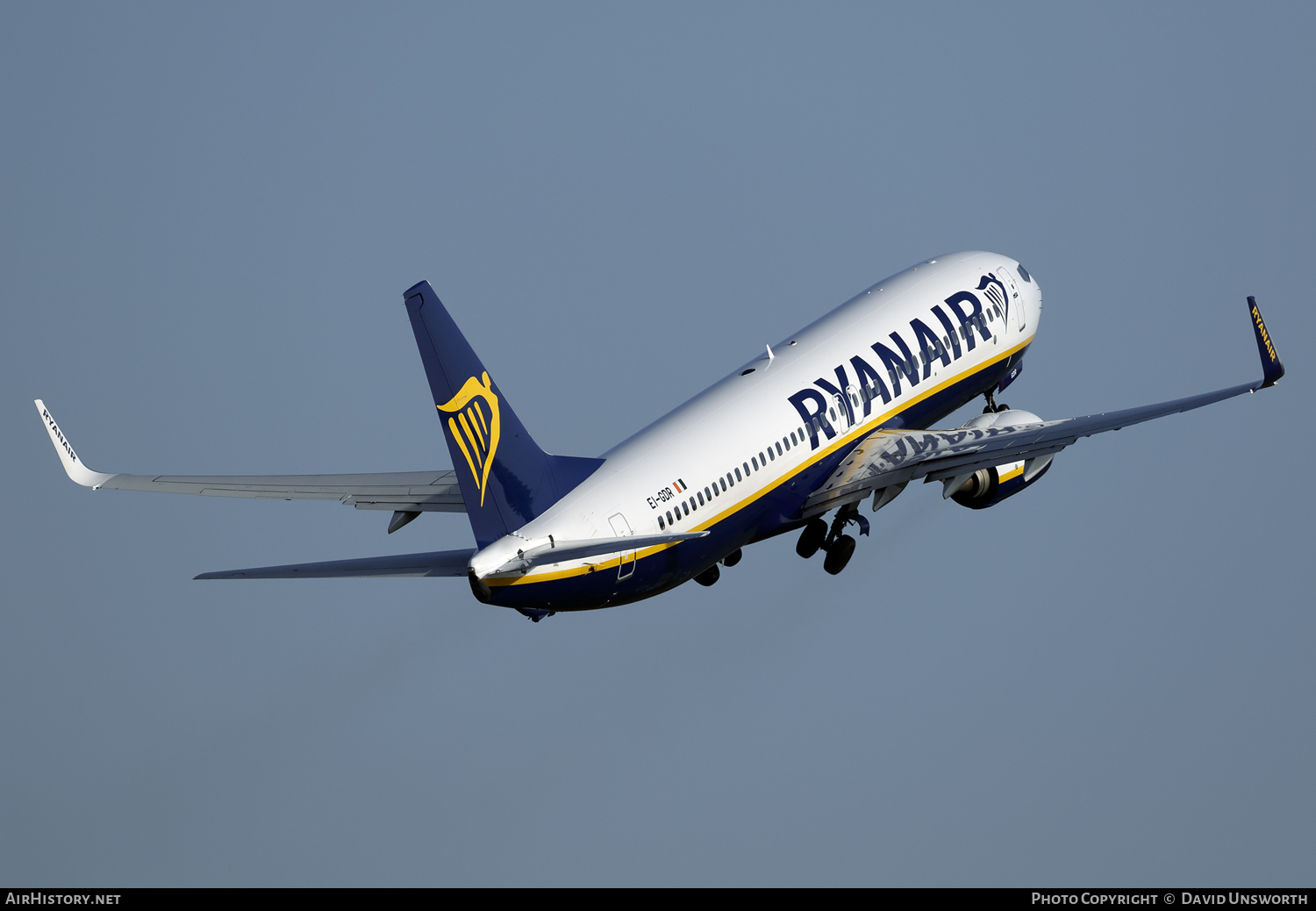 Aircraft Photo of EI-GDR | Boeing 737-800 | Ryanair | AirHistory.net #125663