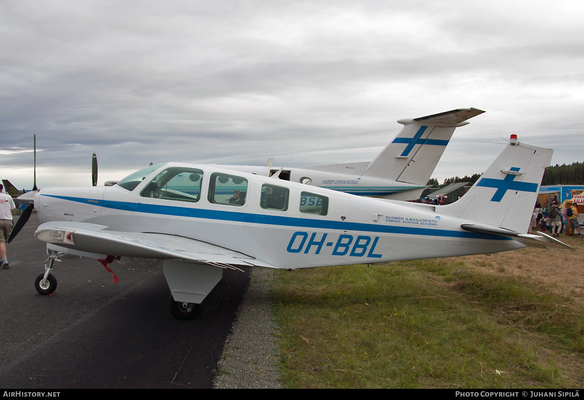 Aircraft Photo of OH-BBL | Beech A36 Bonanza 36 | Suomen Ilmailuopisto - Finnish Aviation Academy | AirHistory.net #125686