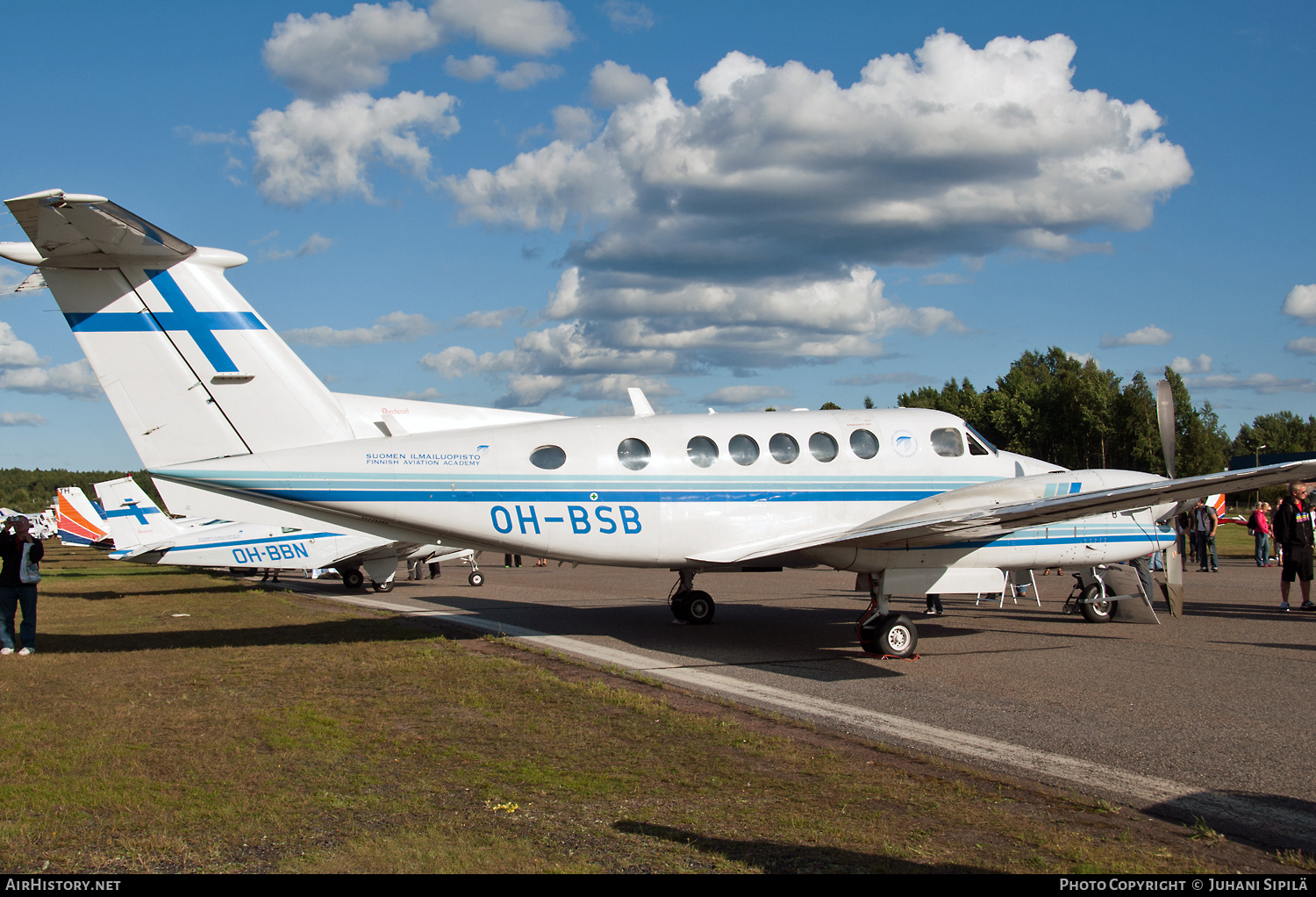 Aircraft Photo of OH-BSB | Beech Super King Air 300 | Suomen Ilmailuopisto - Finnish Aviation Academy | AirHistory.net #125693