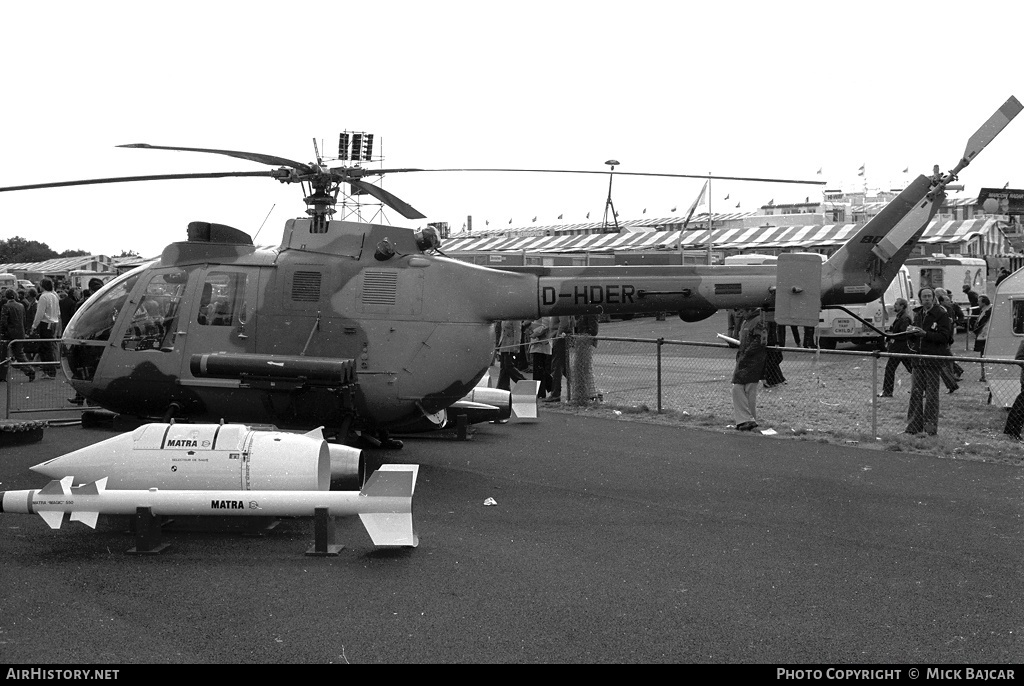 Aircraft Photo of D-HDER | MBB BO-105C | AirHistory.net #125712