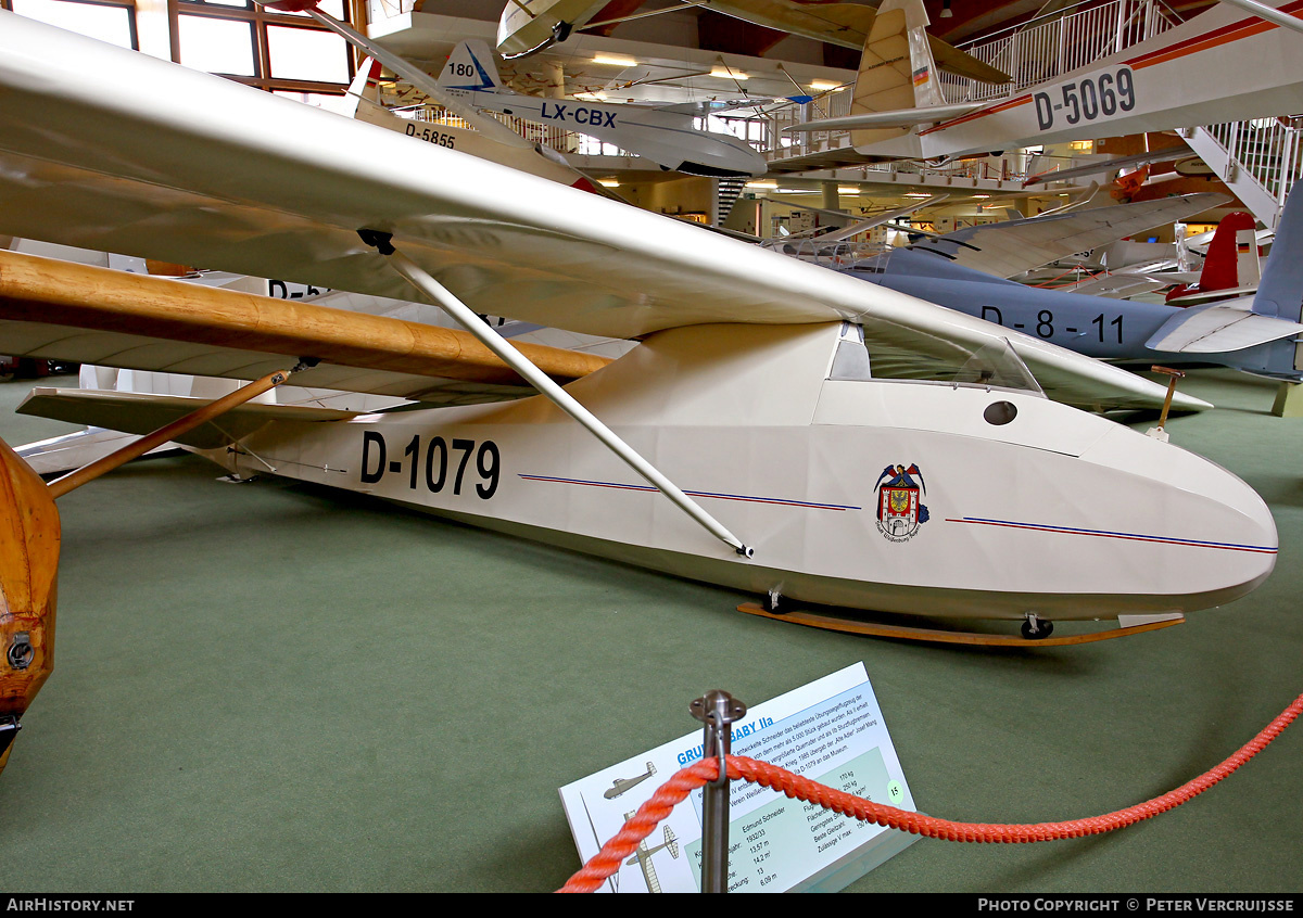 Aircraft Photo of D-1079 | Schneider Grunau Baby IIa | AirHistory.net #125722