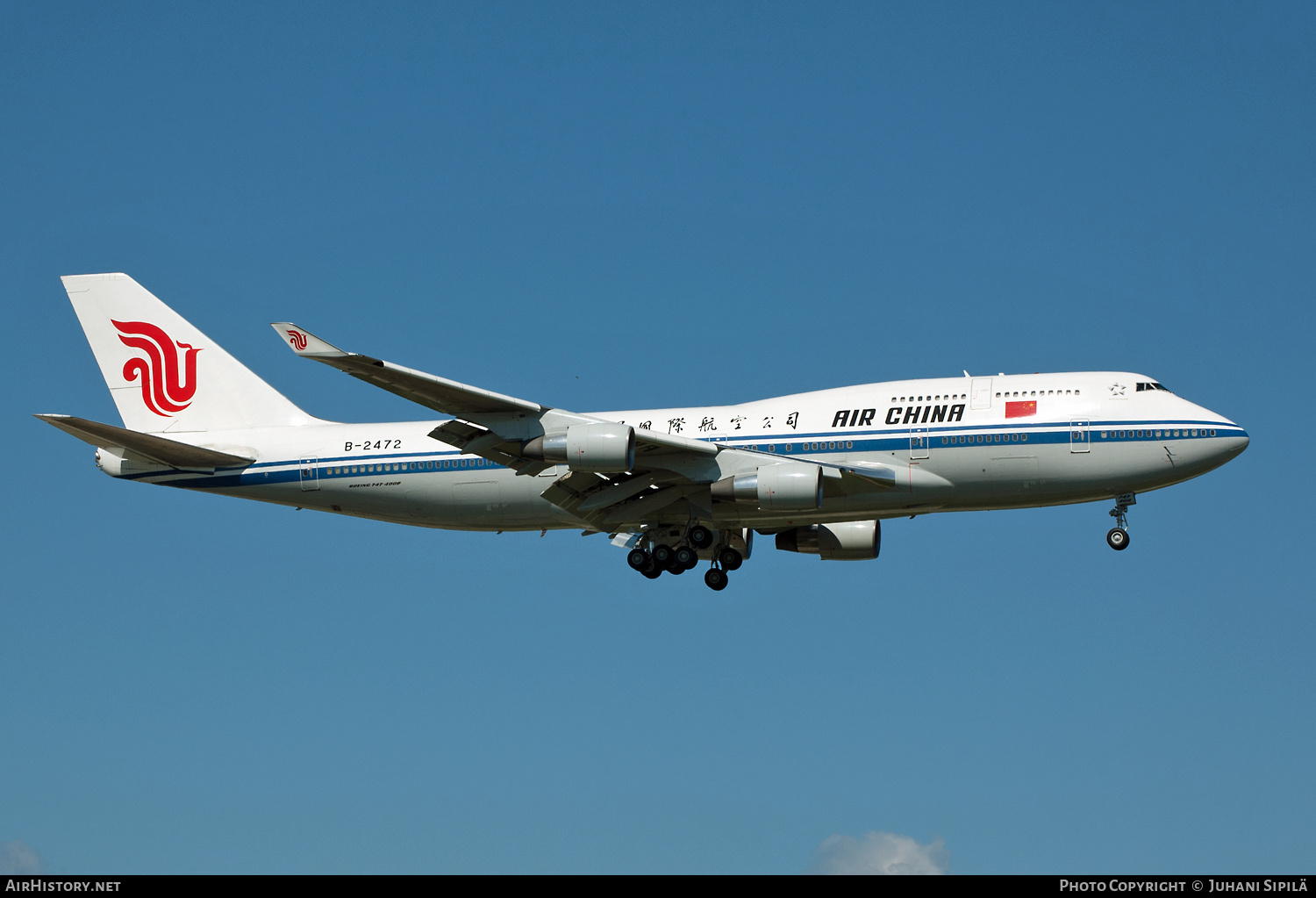 Aircraft Photo of B-2472 | Boeing 747-4J6 | Air China | AirHistory.net #125727