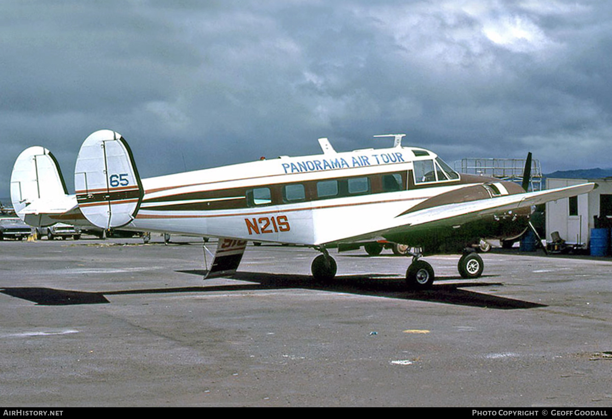 Aircraft Photo of N21S | Beech H18 Tri-Gear | Panorama Air Tour | AirHistory.net #125731