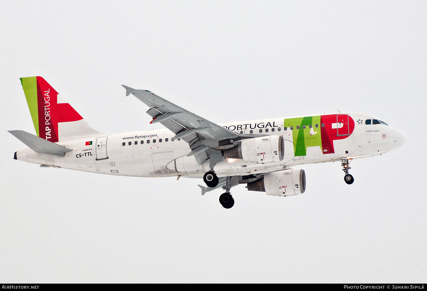 Aircraft Photo of CS-TTL | Airbus A319-111 | TAP Air Portugal | AirHistory.net #125732