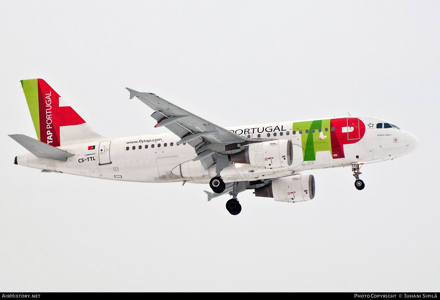 Aircraft Photo of CS-TTL | Airbus A319-111 | TAP Portugal | AirHistory.net #125732