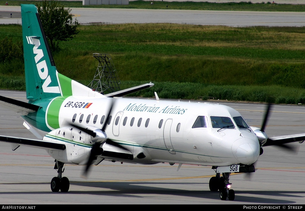 Aircraft Photo of ER-SGB | Saab 340B | Moldavian Airlines - MDV | AirHistory.net #125742