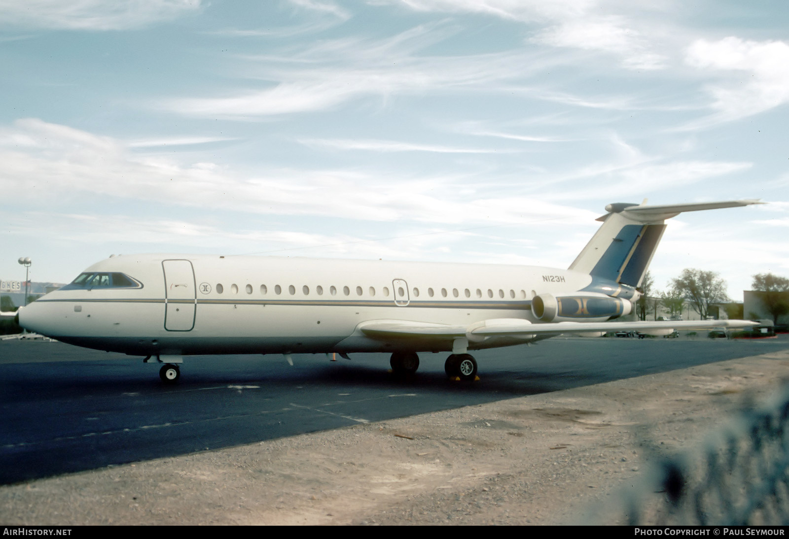 Aircraft Photo of N123H | BAC 111-414EG One-Eleven | Hilton Hotels | AirHistory.net #125786