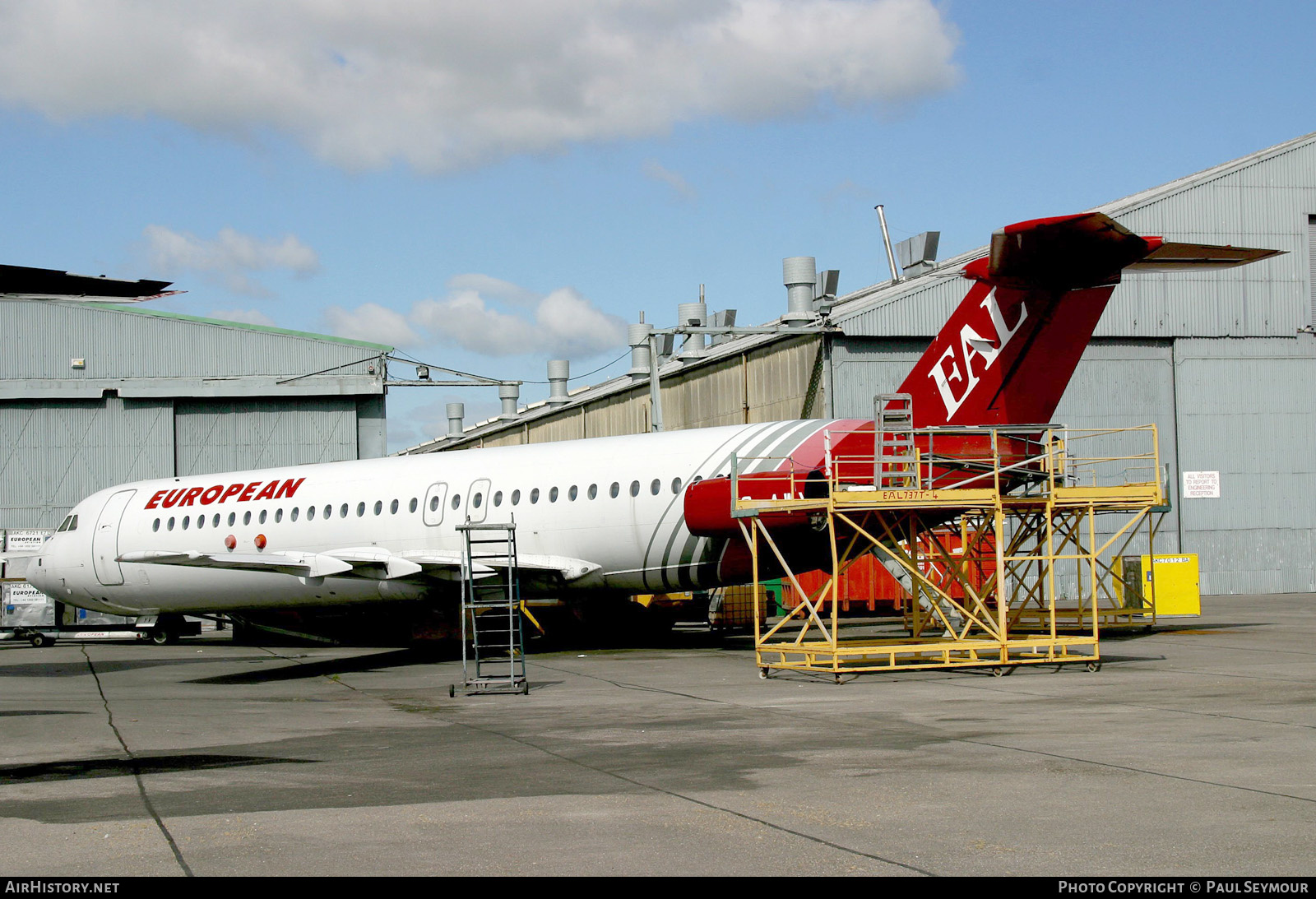 Aircraft Photo of G-AWYV | BAC 111-501EX One-Eleven | European Aircharter - EAL/EAC | AirHistory.net #125792