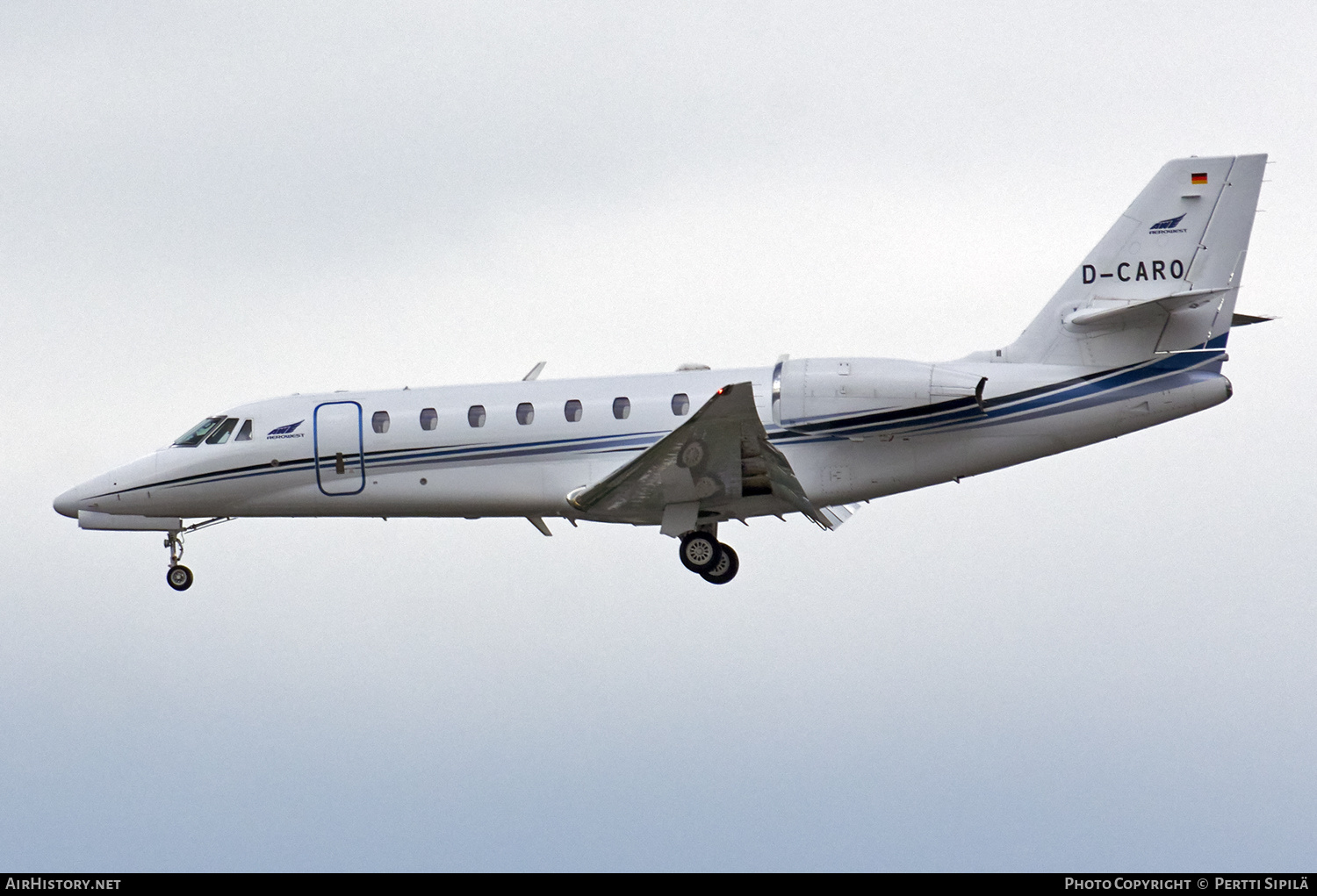 Aircraft Photo of D-CARO | Cessna 680 Citation Sovereign+ | Aerowest | AirHistory.net #125797
