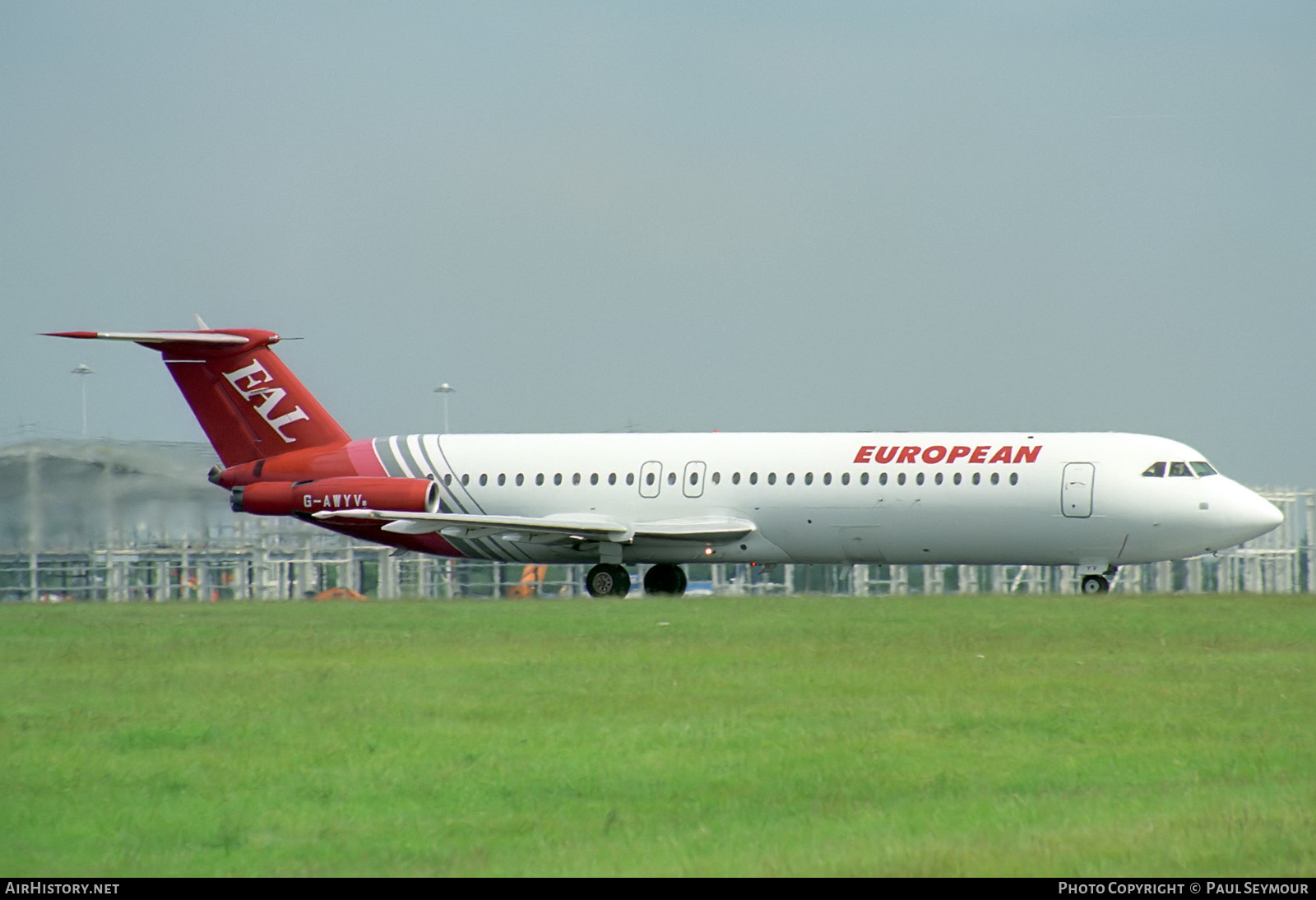 Aircraft Photo of G-AWYV | BAC 111-501EX One-Eleven | European Aircharter - EAL/EAC | AirHistory.net #125802