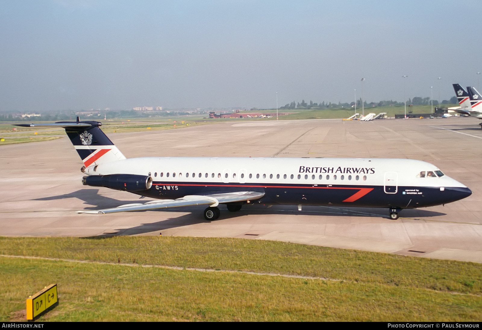 Aircraft Photo of G-AWYS | BAC 111-501EX One-Eleven | British Airways | AirHistory.net #125813