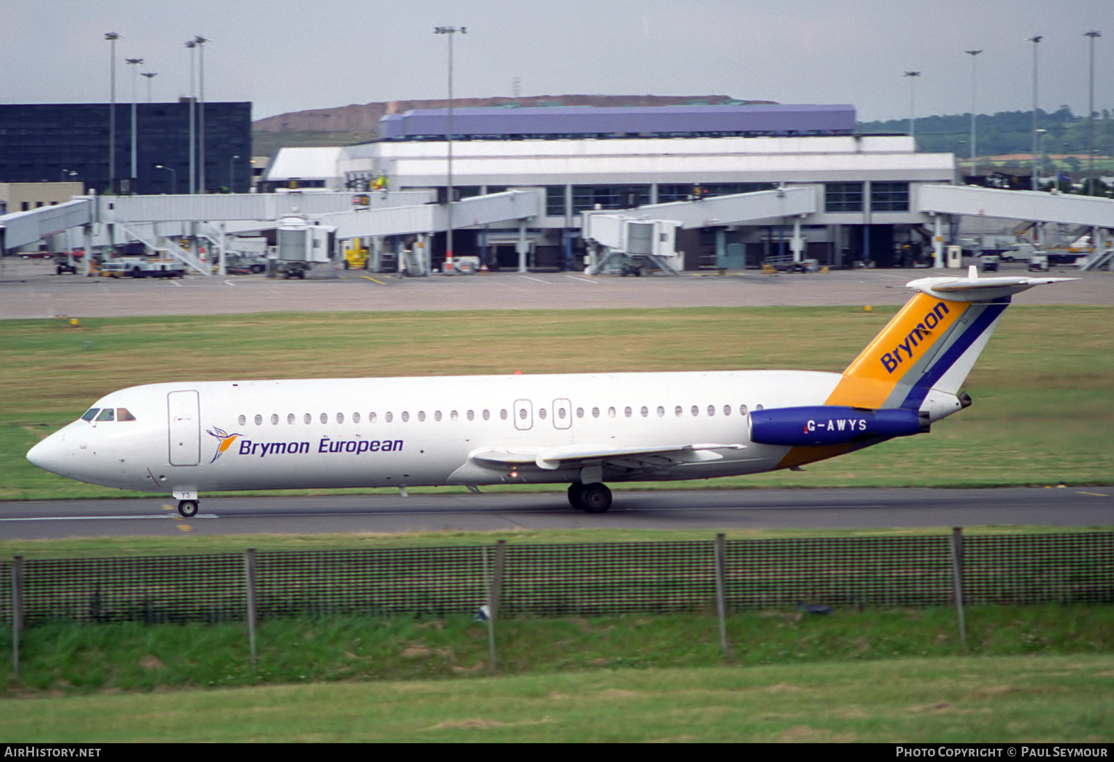 Aircraft Photo of G-AWYS | BAC 111-501EX One-Eleven | Brymon European Airways | AirHistory.net #125816