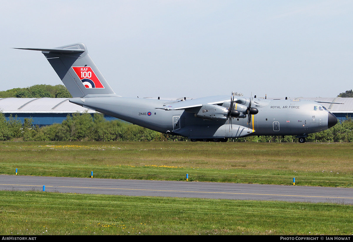 Aircraft Photo of ZM416 | Airbus A400M Atlas C1 | UK - Air Force | AirHistory.net #125833