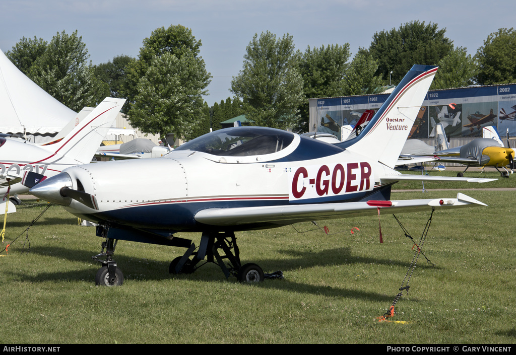 Aircraft Photo of C-GOER | Questair M-20 Venture | AirHistory.net #125850