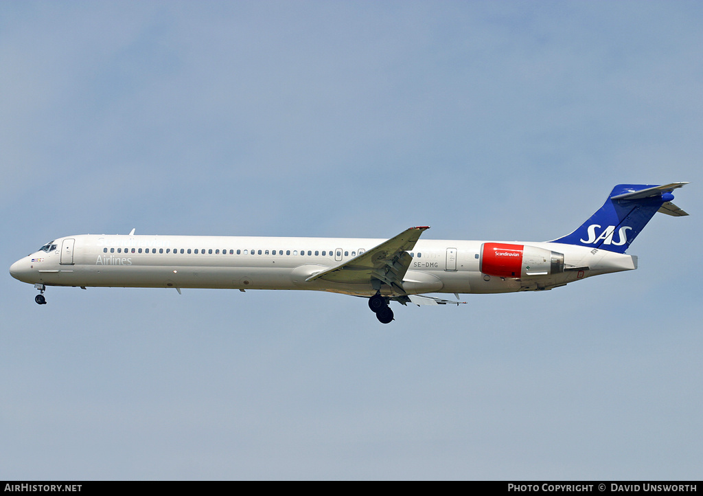 Aircraft Photo of SE-DMG | McDonnell Douglas MD-90-30 | Scandinavian Airlines - SAS | AirHistory.net #125872