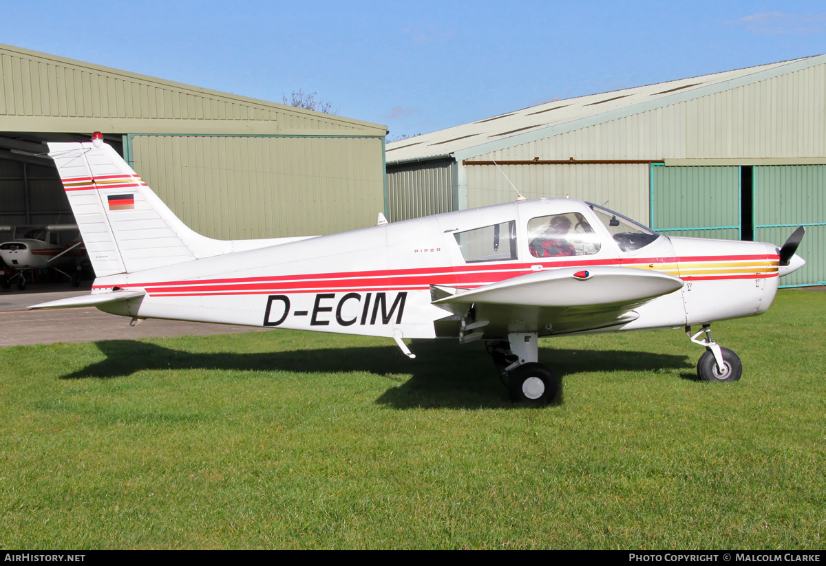 Aircraft Photo of D-ECIM | Piper PA-28-140 Cherokee E | AirHistory.net #125874