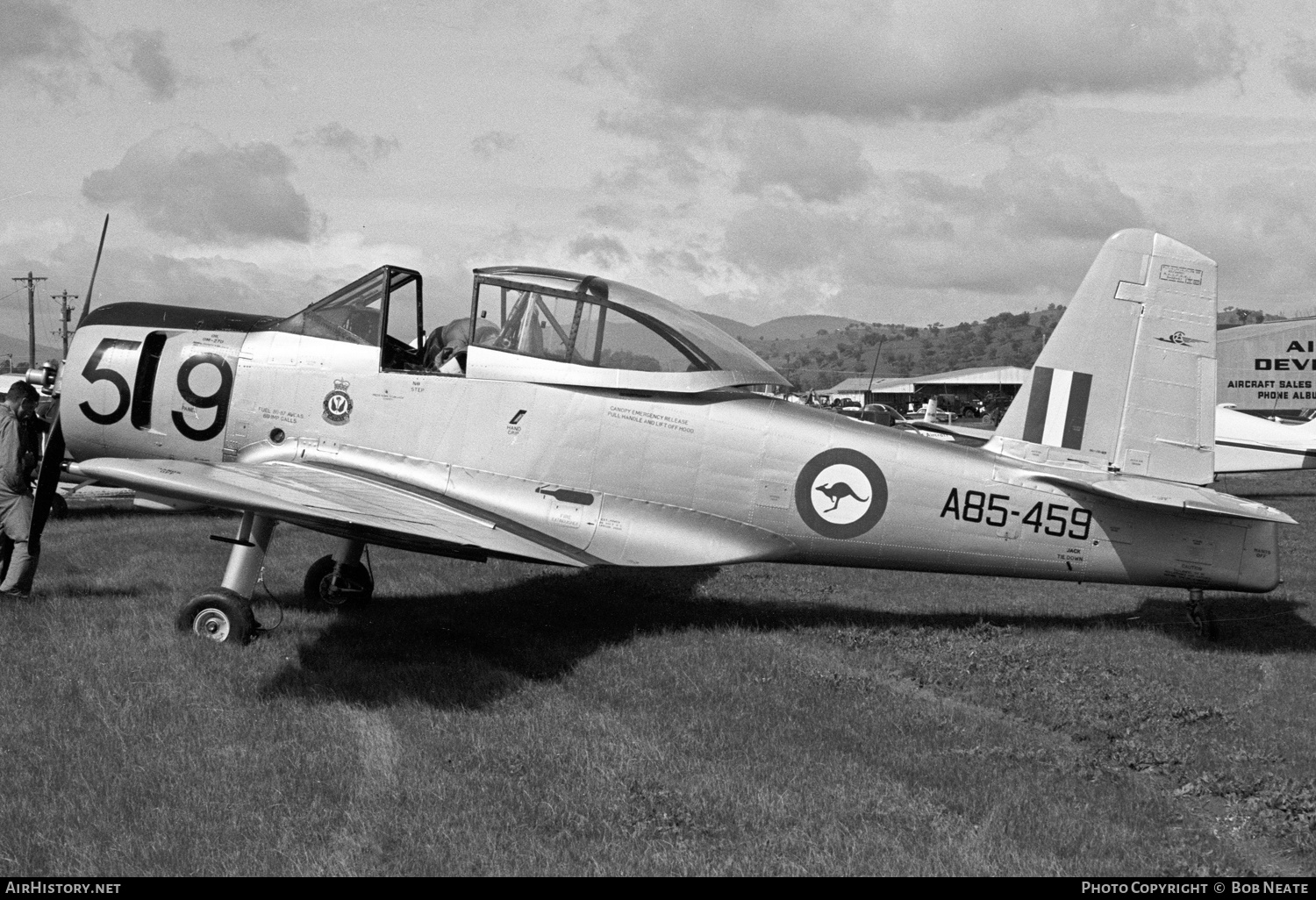 Aircraft Photo of A85-459 | Commonwealth CA-25 Winjeel | Australia - Air Force | AirHistory.net #125875