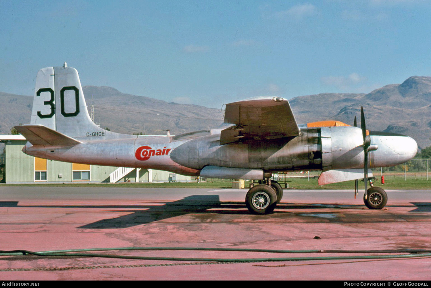 Aircraft Photo of C-GHCE | Douglas B-26/AT Invader | Conair Aviation | AirHistory.net #125900