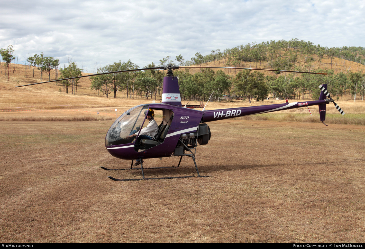 Aircraft Photo of VH-BRD | Robinson R-22 Beta II | Stock Air Helicopters | AirHistory.net #125901