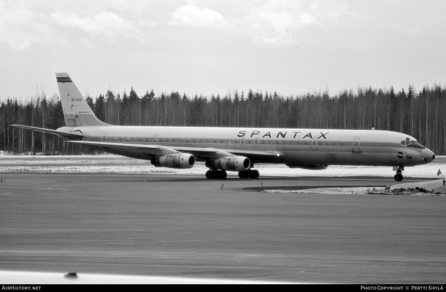 Aircraft Photo of EC-CCF | McDonnell Douglas DC-8-61CF | Spantax | AirHistory.net #125905