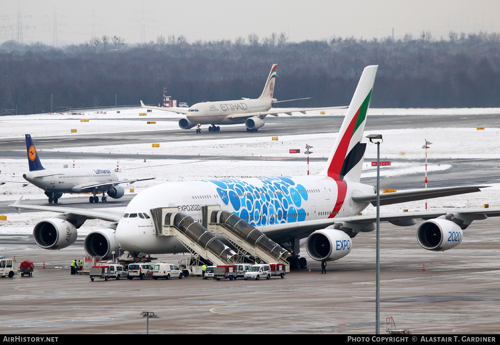 Aircraft Photo of A6-EOD | Airbus A380-861 | Emirates | AirHistory.net #125920