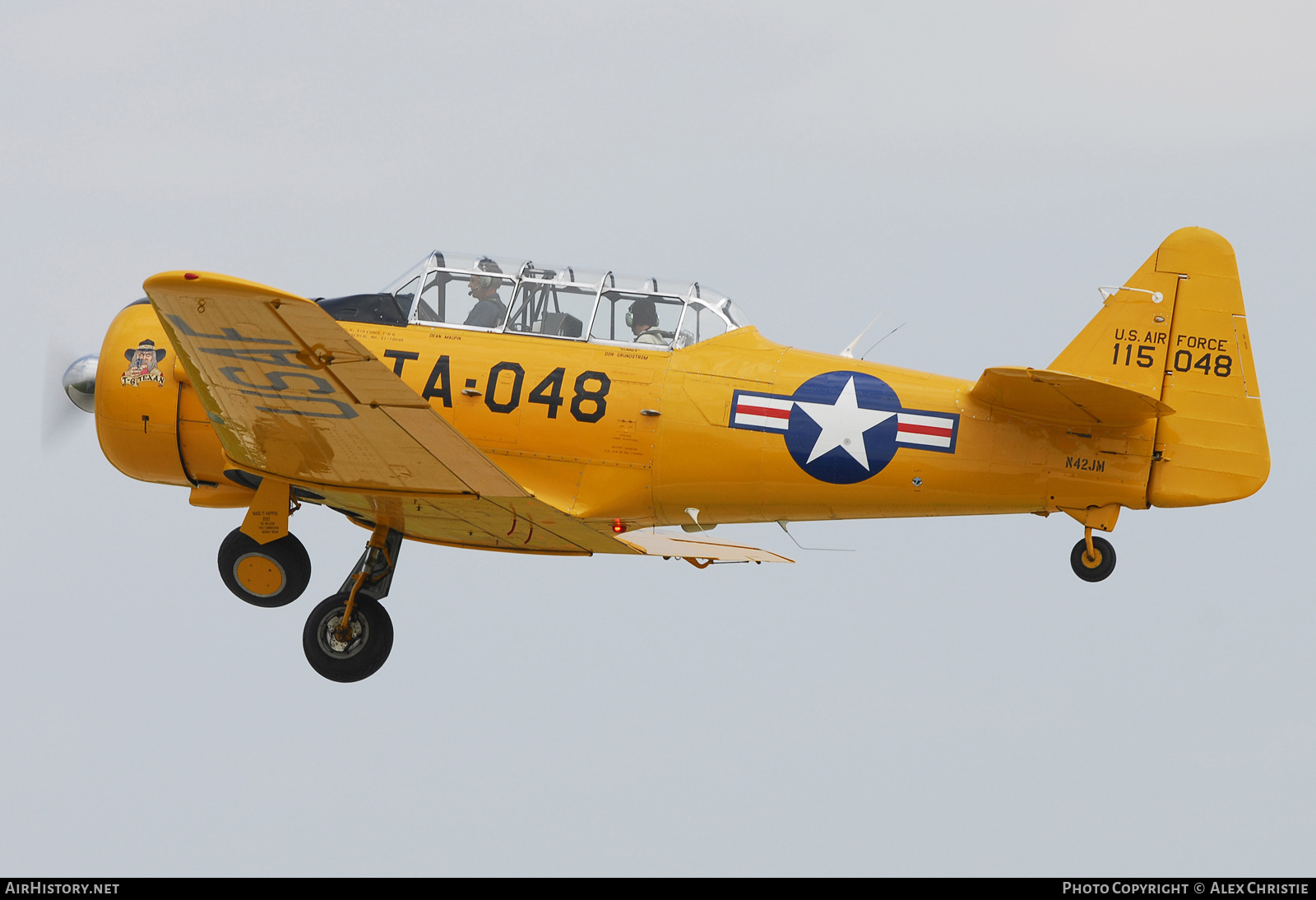 Aircraft Photo of N42JM / 115048 | North American T-6G Texan | USA - Air Force | AirHistory.net #125936