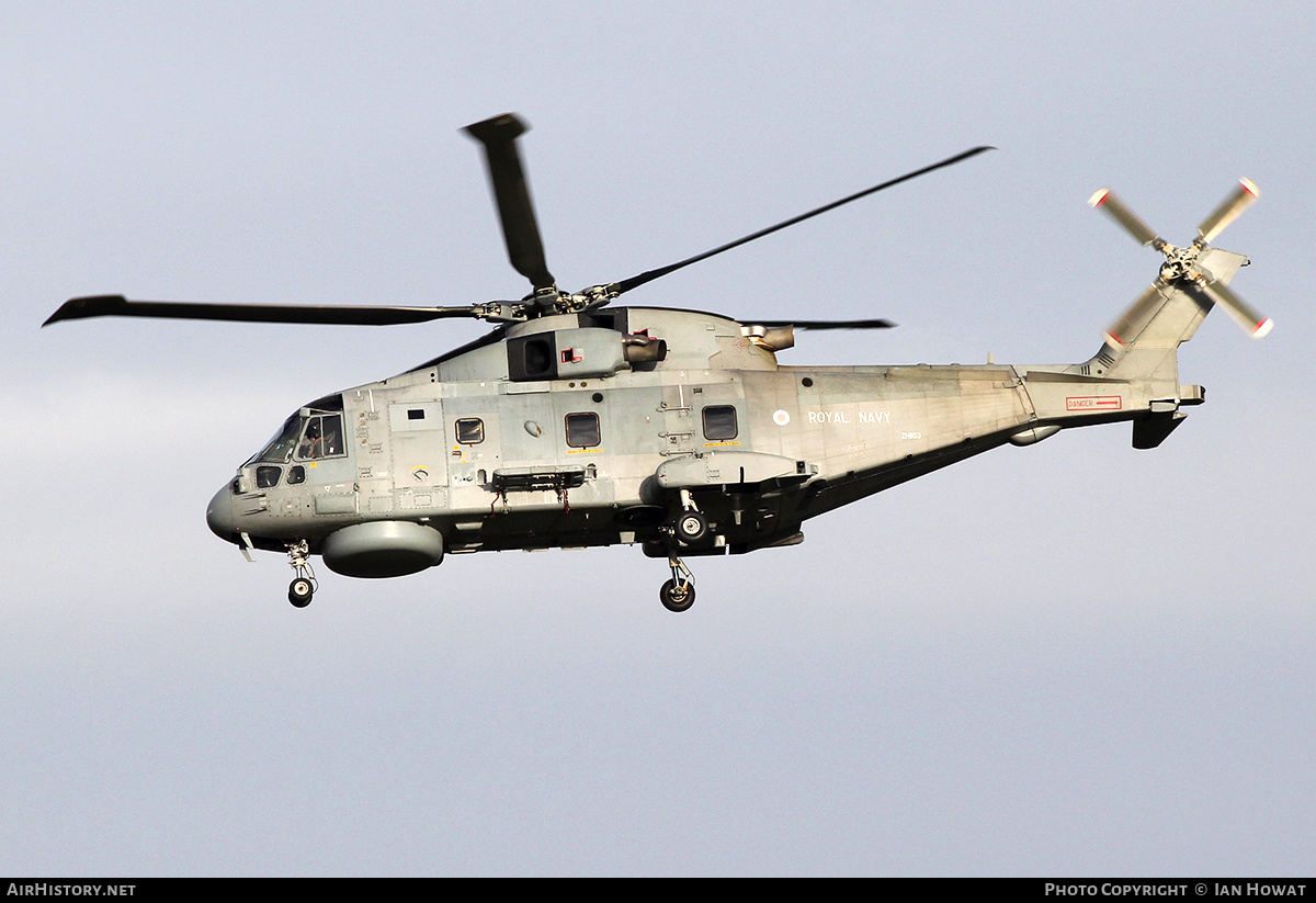 Aircraft Photo of ZH853 | EHI EH101-111 Merlin HM2 | UK - Navy | AirHistory.net #125959