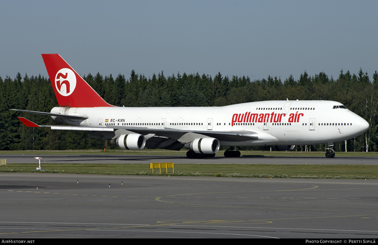 Aircraft Photo of EC-KXN | Boeing 747-4H6 | Pullmantur Air | AirHistory.net #125964