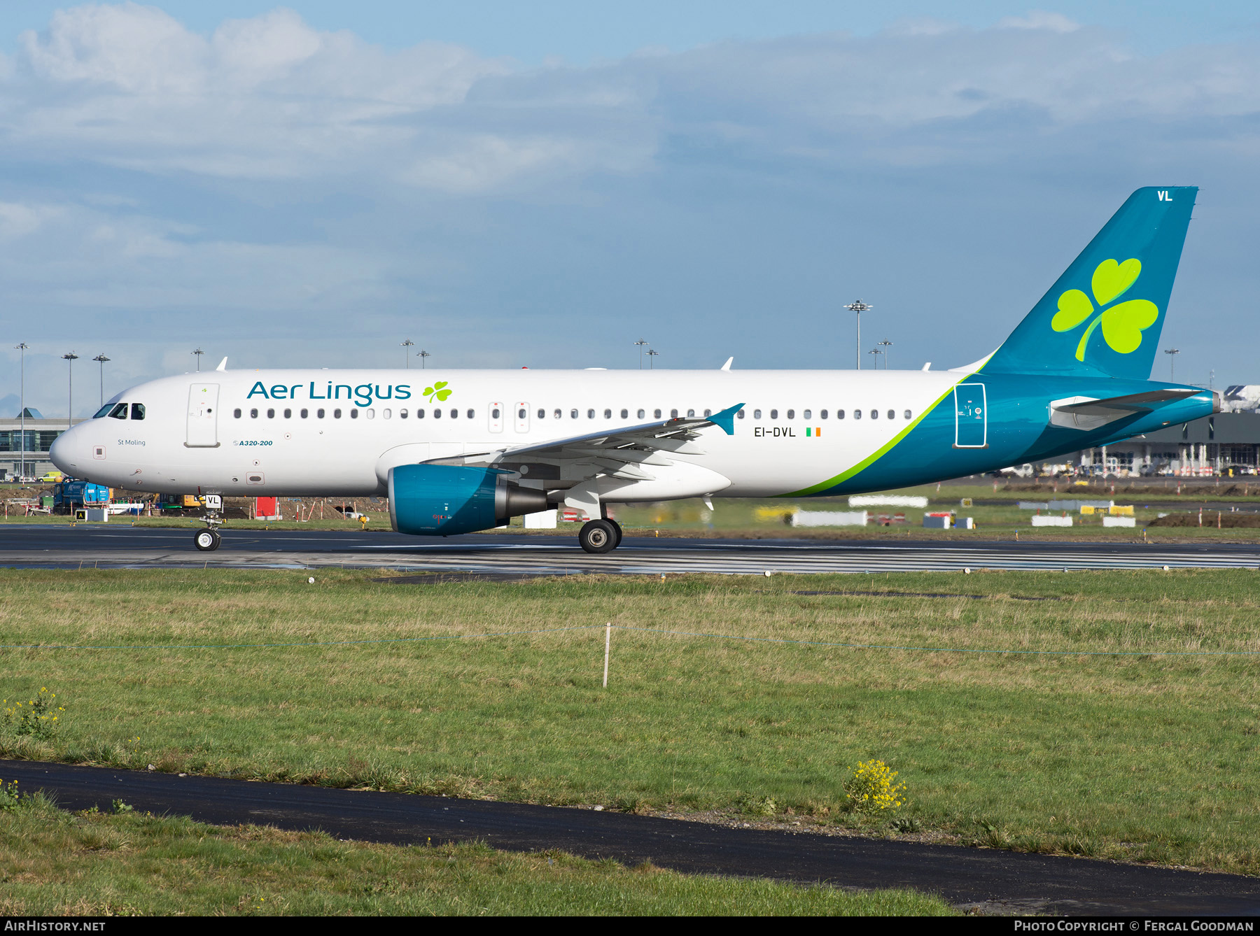 Aircraft Photo of EI-DVL | Airbus A320-214 | Aer Lingus | AirHistory.net #125971