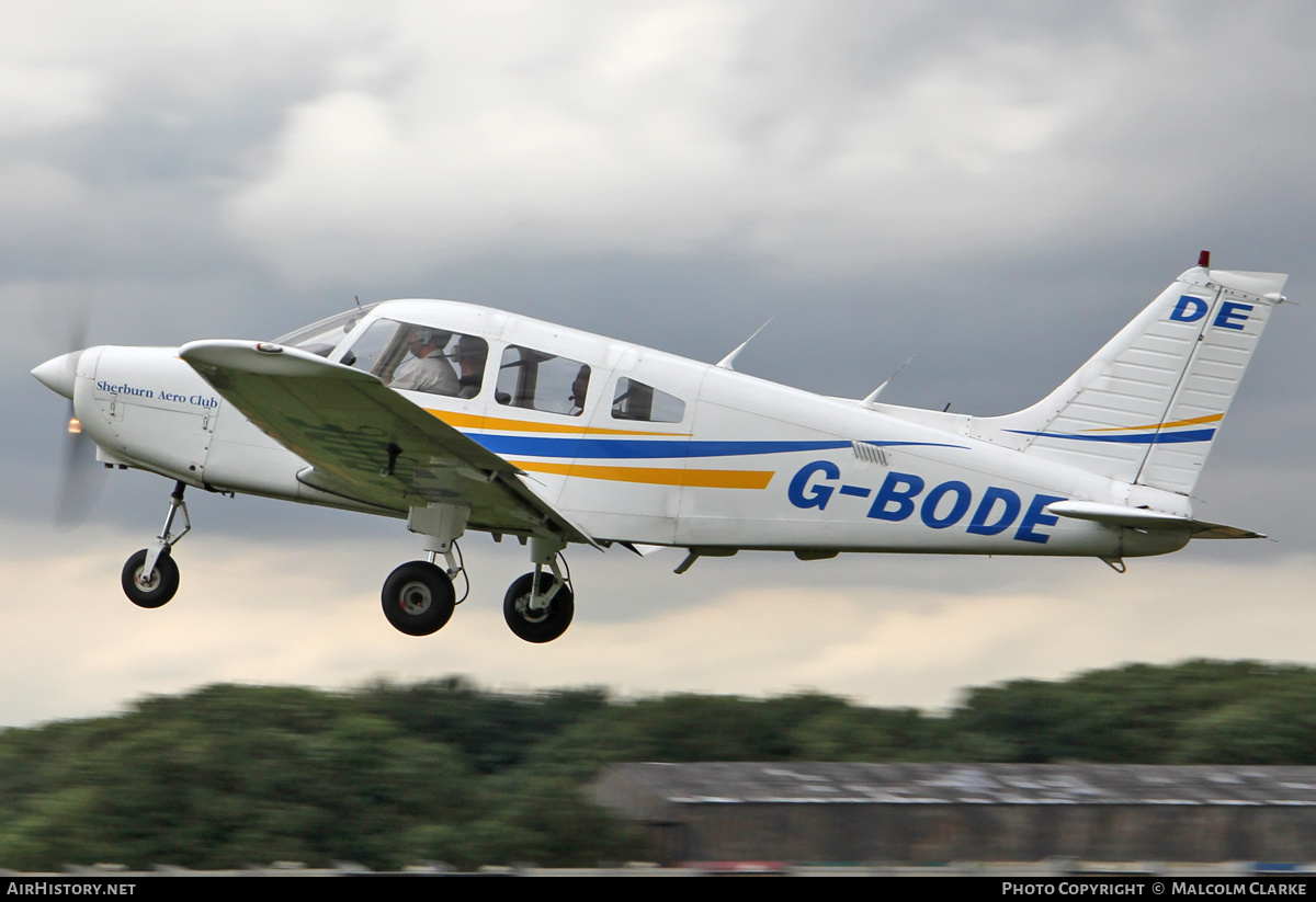 Aircraft Photo of G-BODE | Piper PA-28-161 Warrior II | Sherburn Aero Club | AirHistory.net #126025