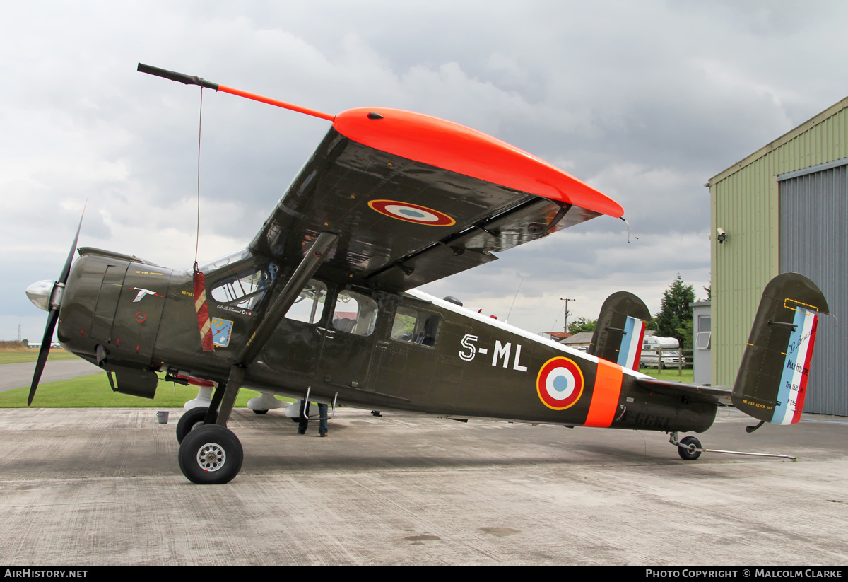 Aircraft Photo of F-GGKL / 255 | Max Holste MH.1521M Broussard | France - Air Force | AirHistory.net #126029