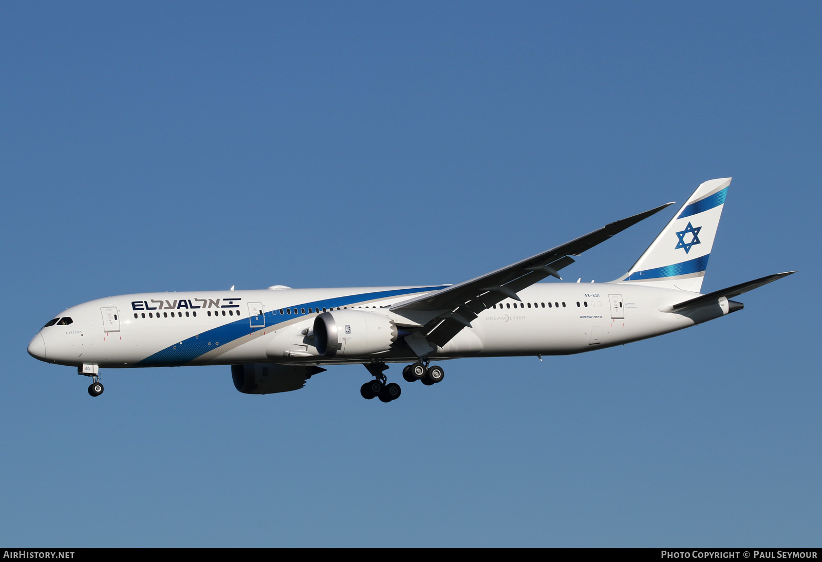 Aircraft Photo of 4X-EDI | Boeing 787-9 Dreamliner | El Al Israel Airlines | AirHistory.net #126034