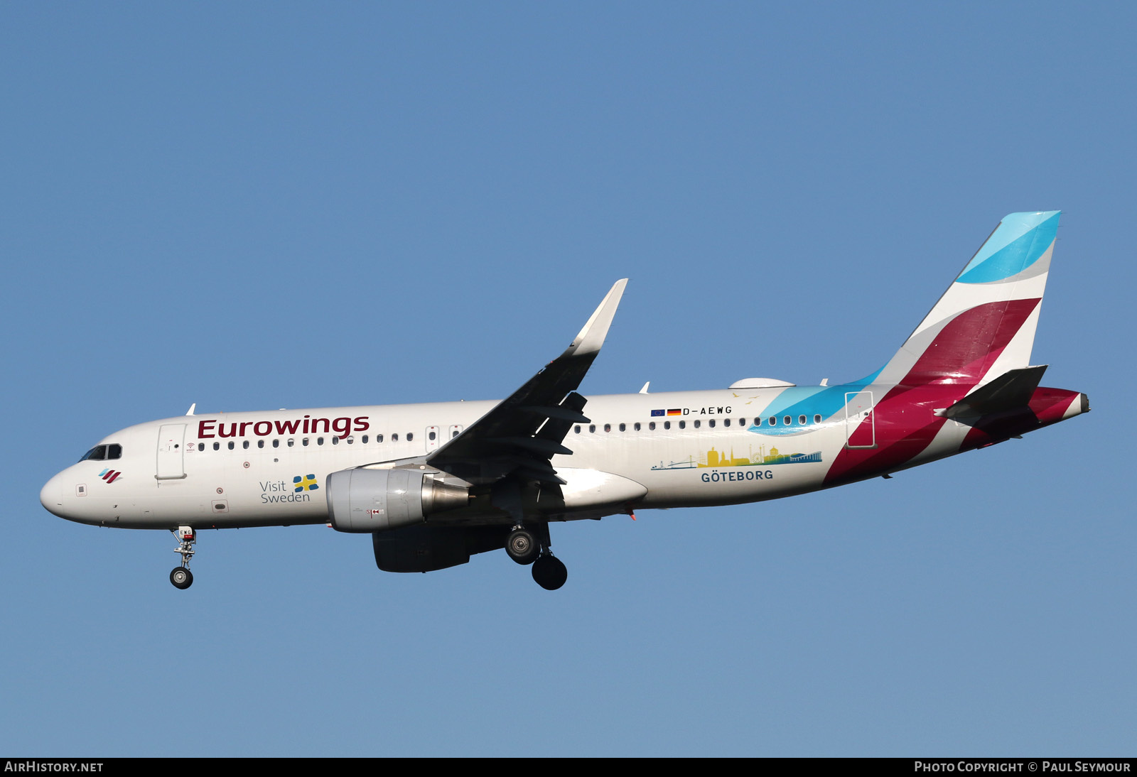 Aircraft Photo of D-AEWG | Airbus A320-214 | Eurowings | AirHistory.net #126048