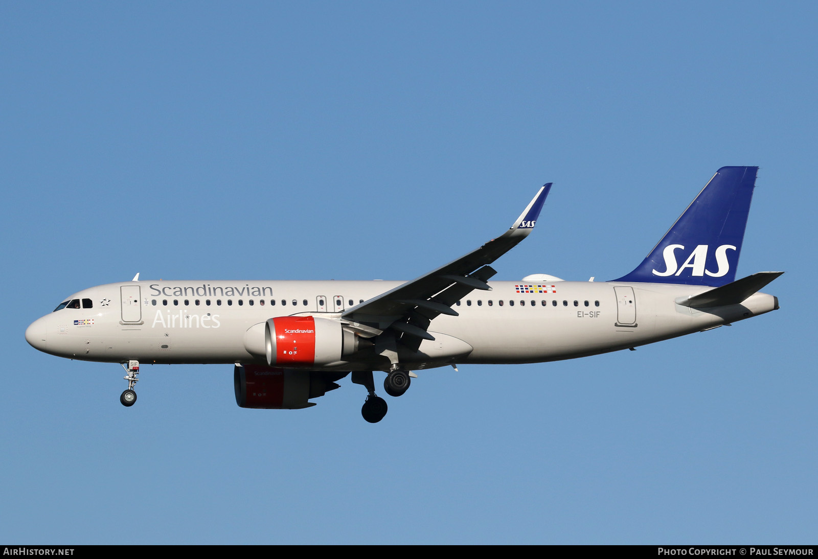 Aircraft Photo of EI-SIF | Airbus A320-251N | Scandinavian Airlines - SAS | AirHistory.net #126055
