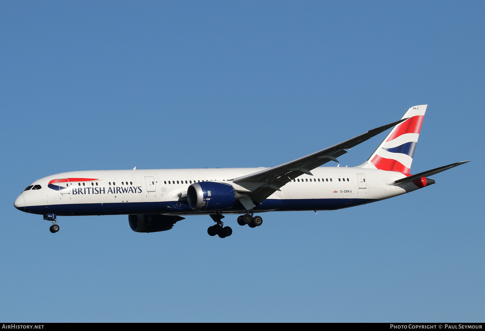 Aircraft Photo of G-ZBKA | Boeing 787-9 Dreamliner | British Airways | AirHistory.net #126057