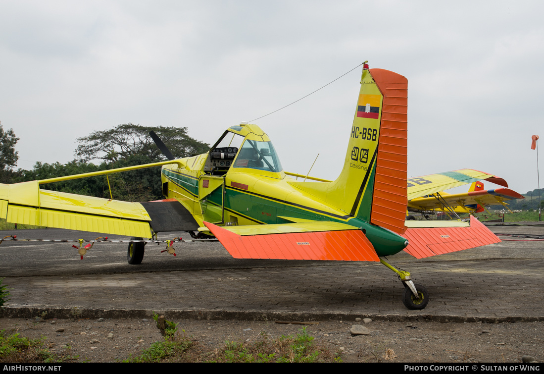 Aircraft Photo of HC-BSB | Cessna T188C Ag Husky | AIFA | AirHistory.net #126058